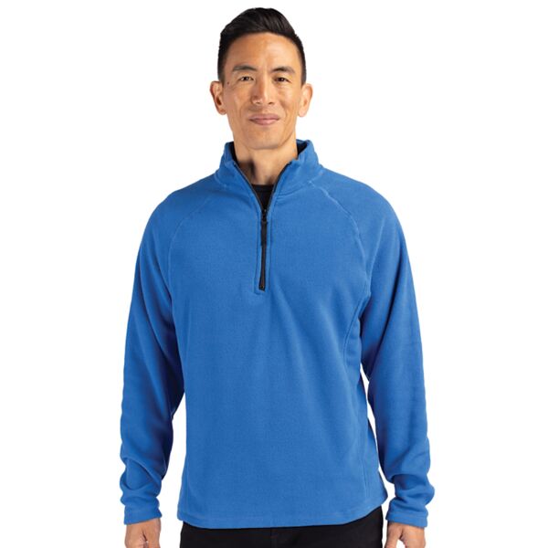 Clique Summit Performance Fleece Half Zip Mens Pullover Jacket Thumbnail